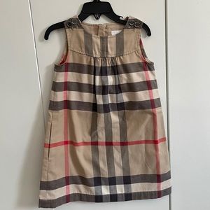 NWT Burberry Girls Dress 4T